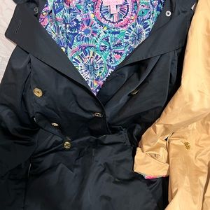 3 Lilly Pulitzer trench coats
